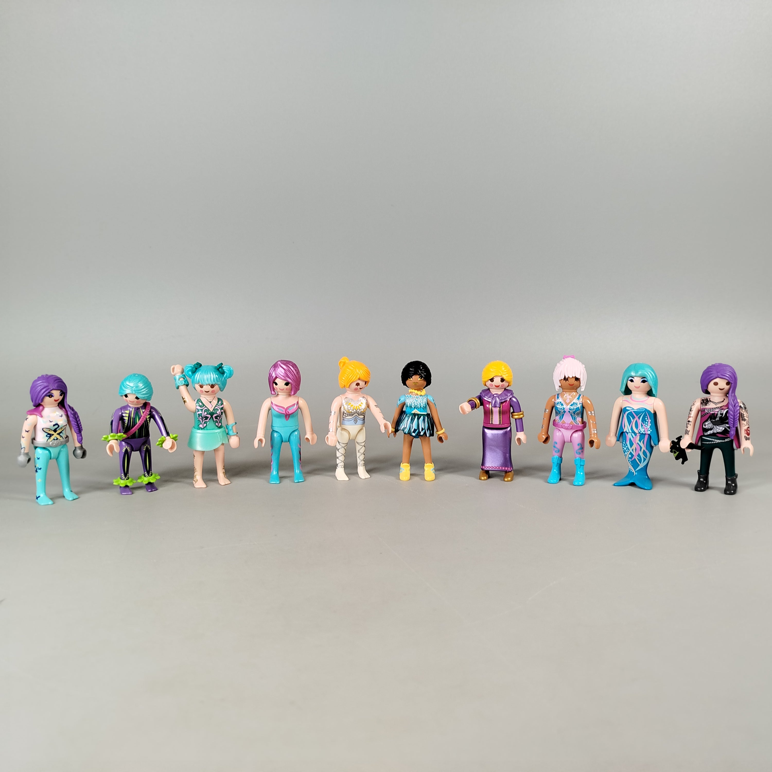 Playmobil Figuren Set von 10 – Fantasy & moderne Charaktere